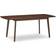 Julian Bowen Kensington Extending Walnut Dining Table 90x195cm