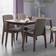 Julian Bowen Kensington Extending Walnut Dining Table 90x195cm