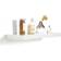 Wickes Floating High Gloss White Wall Shelf 60cm