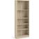 Furniture To Go Basic Tall Oak Book Shelf 203.2cm