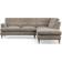 Dunelm Cooper Luxury Chenille Mushroom Sofa 262cm 4 Seater