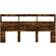vidaXL Cabinet Smoked Oak Headboard 200cm