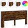 vidaXL Cabinet Smoked Oak Sengegavl 200cm