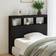 vidaXL Cabinet Black Headboard 120cm