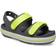 Crocs Kid's Crocband Cruiser Sandals - Slate Grey/Acidity