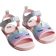 H&M Appliquéd Sandals - Light Pink/Unicorn