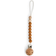 Byhappyme Pacifier Cord with Clip & Beads 2-pack