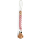 Byhappyme Pacifier Cord with Clip & Beads 2-pack