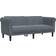 vidaXL 372576 Dark Gray Sofa 182cm 3 Seater