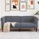 vidaXL 372576 Dark Gray Sofa 182cm 3 Seater