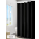 Shein Black Plain Shower Curtain Home Bathroom Decor Summer