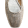 H&M Straw Mary Janes - Beige/Silver Coloured