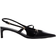 H&M Leather Slingback Court - Black