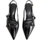 H&M Leather Slingback Court - Black