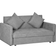 Homcom Convertible Light Grey Sofa 152cm 2 Seater