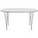 Fritz Hansen Superellipse B612 White Matbord 100x150cm