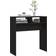 vidaXL Engineered Black Console Table 30x78cm