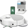 iRobot Roomba Plus 505 Combo Robot + AutoWash Dock - White