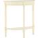 Premier Housewares Heritage Antique White Console Table 30x80cm
