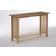 Premier Housewares Interiors By Natural Console Table 41x122cm