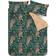 Catherine Lansfield Tropic Tiger Leaf Duvet Cover Green, Blue (200x200cm)