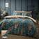 Catherine Lansfield Tropic Tiger Leaf Duvet Cover Green, Blue (200x200cm)