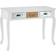 Premier Housewares Aesthetic White Console Table 50x103cm
