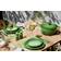 Le Creuset och Pepparkvarnset 12 cm Bamboo Green Pepparkvarn, Saltkvarn