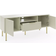 GFW Nervata Ivory TV Bench 119x49cm
