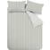 Catherine Lansfield Stripe Duvet Cover Green (200x135cm)