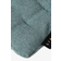 Linum Pepper Chair Cushions Grey, Turquoise (40x40cm)