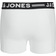 Jack & Jones Junior Sense Trunks 3-pack - White/Light Grey Melange (12149293)