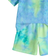 Shein Boys Casual Coconut Tree Landscape Print Short Sleeve T-Shirt And Shorts Set - Summer