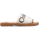 Chloé Woody Logo Slide - White