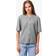 Pieces Short Sleeve Boxy Cardigan Medium Heather Gray