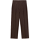 Mango Straight Fit Linen Suit Trousers - Brown
