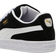 Puma black & white suede Junior trainers Black & White