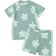 Shein Young Boy Casual Cute Cartoon Turtle Print Snug Fit Round Neck Short Sleeve T-Shirt - Summer