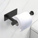 Shein Stainless Steel Punch-Free Roll Paper Holder, Toilet Paper Rack, Wall Mounted Tissue Box For Bathroom Bathroom Decor Summer