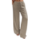 Shein Flirla Women's Casual Versatile Solid Color Wide Leg Pants