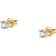 Live Diamond Stud Earrings - Gold/Diamonds