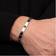 Maserati Bracelet - Silver/Black
