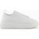 Armani Exchange Chunky Leather Sneakers - White