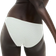 H&M Bikini Bottoms - White/Khaki Green Striped