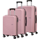 American Tourister Summer Hit Luggage Set Blossom Pink
