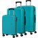 American Tourister Summer Hit Luggage Set Turquoise