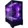 Asc Technology Gaming PC Bundle Intel Core i7 RTX 3050 6GB Graphics 16GB RAM 256GB SSD + 1TB HDD WiFi Windows 11 500W 80+ PSU Black 9 Fan RGB Case 22” Monitor