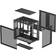 Deepcool CG530 Tempered Glass Black