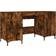 vidaXL 829553 Smoked Oak Writing Desk 50x140cm