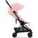 Cybex Coya Matt Black Peach Pink